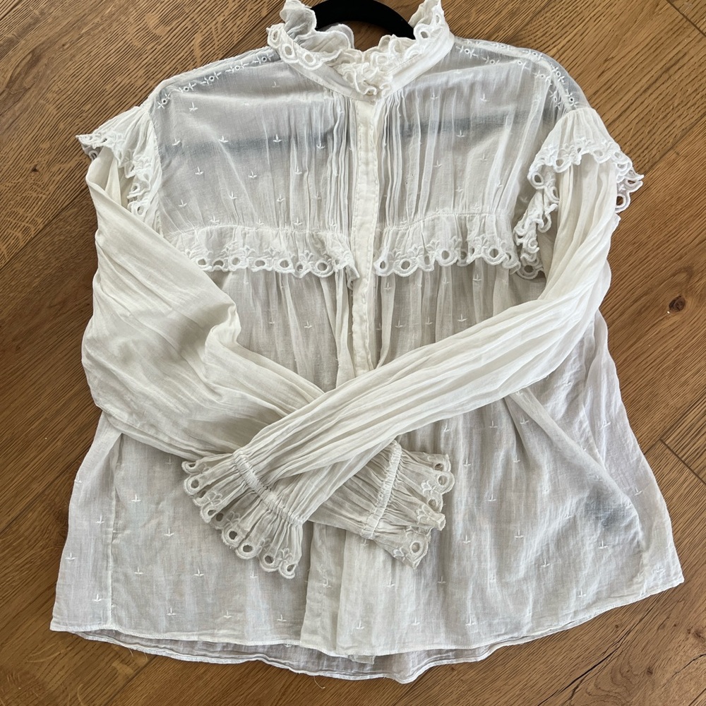 Isabel Marat Etoile Lace shirt